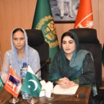 ویمنز پارلیمانی کاکس کے وفد کی این سی ایس ڈبلیو میں ملاقات