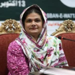 رخشندہ تسنیم ربیع الاول کی نشست سے خطاب کرتے ہوئے
