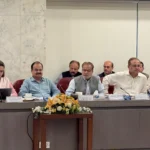 پارلیمنٹ ہاؤس میں قومی اسمبلی قائمہ کمیٹی کے اجلاس کا منظر
