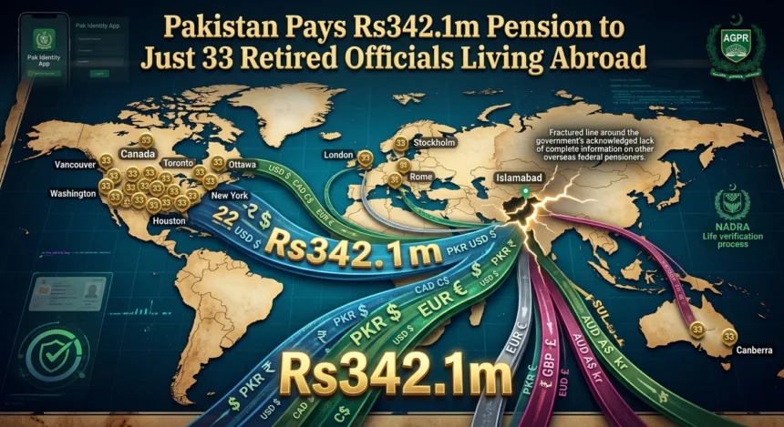قومی اسمبلی میں وفاقی پنشنرز کی بیرون ملک ادائیگیوں سے متعلق تفصیلات