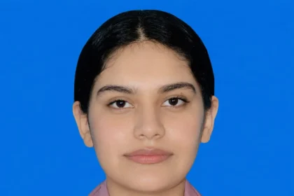 جناح انسٹیٹیوٹ راولپنڈی کی طالبہ عریج فاطمہ