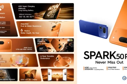 TECNO SPARK 50 Pro پاکستان میں چار رنگوں میں متعارف