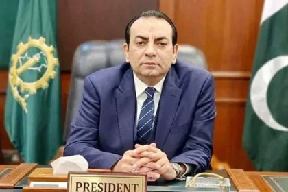 عاطف اکرام شیخ پاکستان کی ایس سی او صدارت پر بیان دیتے ہوئے