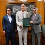 کرسٹوف شمڈ کی ڈپٹی اسپیکر قومی اسمبلی سے پارلیمنٹ ہاؤس اسلام آباد میں ملاقات