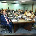 بحرہ یونیورسٹی اسلام آباد میں وائس چانسلرز اور ریکٹرز کے چوتھے ماہانہ فورم کے شرکاء