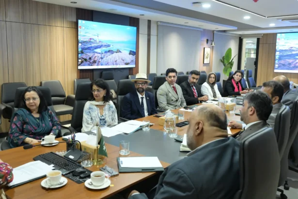 وفاقی وزیر شزہ فاطمہ خواجہ سے گیٹس فاؤنڈیشن کے وفد کی ملاقات