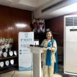 کیپیٹل اسپتال سی ڈی اے اسلام آباد میں پی ایم او ایس آگاہی پروگرام کے شرکا