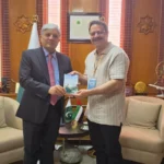 پاکستان پویلین کے وفد کی سفیر پاکستان شفقت علی خان سے ابوظہبی میں ملاقات