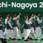 ناگویا میں ایشین گیمز کی افتتاحی تقریب کے دوران آتش بازی
