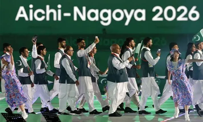 ناگویا میں ایشین گیمز کی افتتاحی تقریب کے دوران آتش بازی