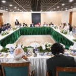 پاکستان مالدیپ پارلیمانی فرینڈشپ گروپ کا اجلاس پارلیمنٹ ہاؤس اسلام آباد میں جاری