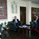 وفاقی وزیر اعظم نذیر تارڑ کی یورپی پارلیمانی وفد سے ملاقات