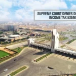 سپریم کورٹ آف پاکستان کی عمارت جہاں ڈی ایچ اے اسلام آباد ٹیکس استثنیٰ کیس کا فیصلہ سنایا گیا