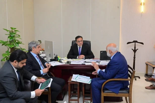 نیا ز احمد اختر اور سینیٹر احد چیمہ کی آئی ٹی تعلیم کے معیار پر ملاقات