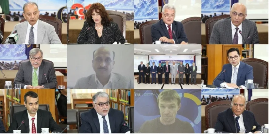 اسلام آباد میں پری کوپ 31 ڈائیلاگ کے شرکا گلیشیئرز اور موسمیاتی تعاون پر گفتگو کر رہے ہیں