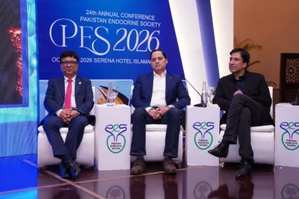 اسلام آباد میں پاکستان اینڈوکرائن سوسائٹی کی سالانہ کانفرنس پیس کون 2026 کے دوران ماہرین کا سیشن