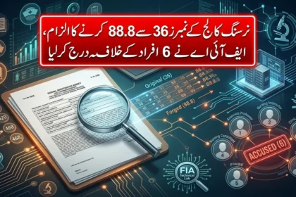 کامالیہ نرسنگ کالج کی انسپیکشن رپورٹ میں مبینہ ردوبدل سے متعلق ایف آئی اے مقدمہ