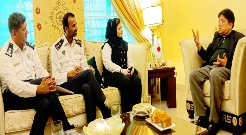 سید ندیم عالم شاہ سے سٹی ٹریفک پولیس ایجوکیشن یونٹ کے وفد کی ملاقات