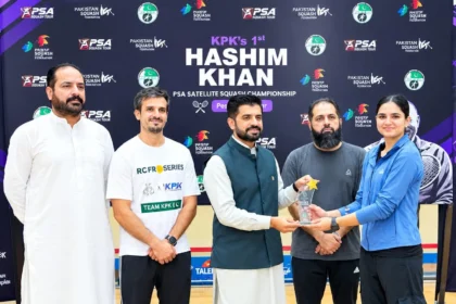 ثنا بہادر اور شملان گل ہاشم خان پی ایس اے سیٹلائٹ اسکواش چیمپئن شپ 2026 کے فاتح