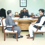 وفاقی وزیر صحت مصطفیٰ کمال مارگلہ اسپتال کے افتتاحی اجلاس کی صدارت کرتے ہوئے