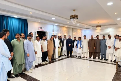 الجبیل میں موجا برادرز کمپنی کے افتتاح پر پاکستانی کمیونٹی کی استقبالیہ تقریب