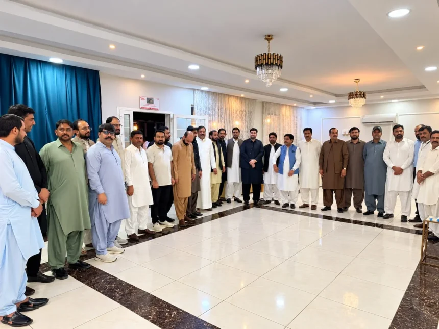 الجبیل میں موجا برادرز کمپنی کے افتتاح پر پاکستانی کمیونٹی کی استقبالیہ تقریب