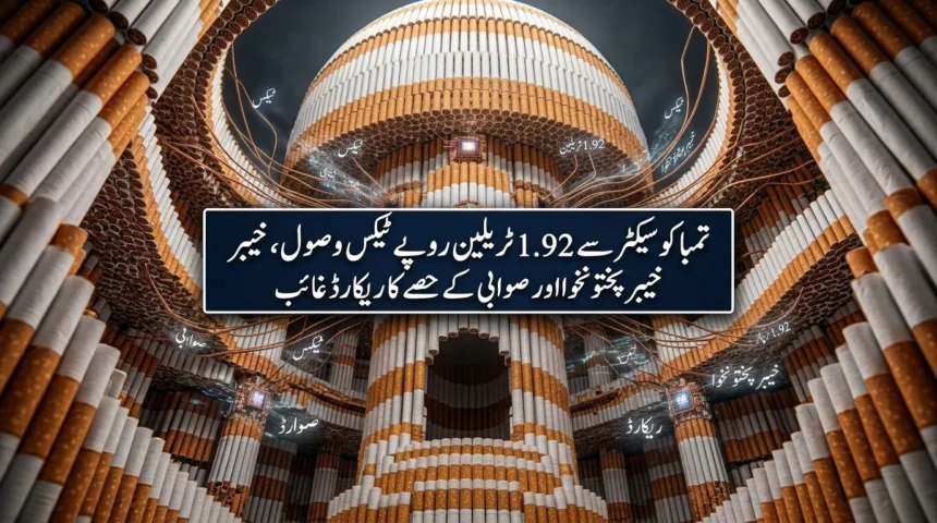تمباکو ٹیکس وصولی اور خیبر پختونخوا کے حصے سے متعلق سینیٹ جواب