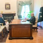 وزیراعظم محمد شہباز شریف سے ریاض حسین پیرزادہ کی ملاقات
