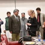 پارلیمنٹ ہاؤس اسلام آباد میں پاکستان جرمنی پارلیمانی فرینڈشپ گروپ کی جرمن سفیر سے ملاقات