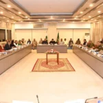 قومی اسمبلی کی قائمہ کمیٹی برائے داخلہ کے اجلاس کا منظر